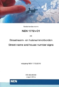 Straatnaam- en huisnummerborden